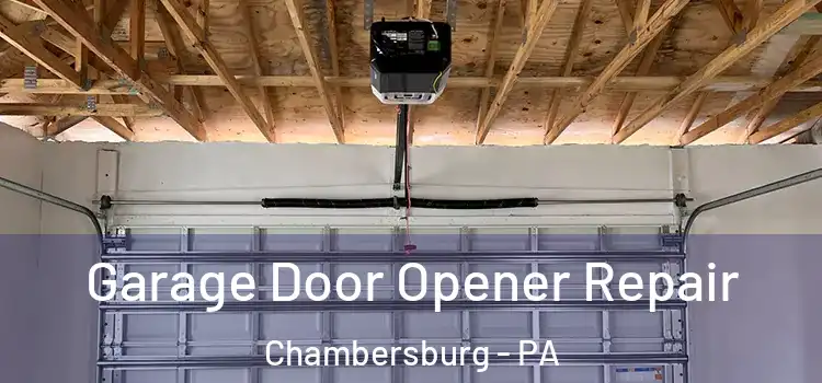  Garage Door Opener Repair Chambersburg - PA