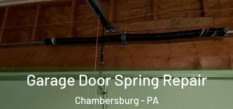 Garage Door Spring Repair Chambersburg - PA